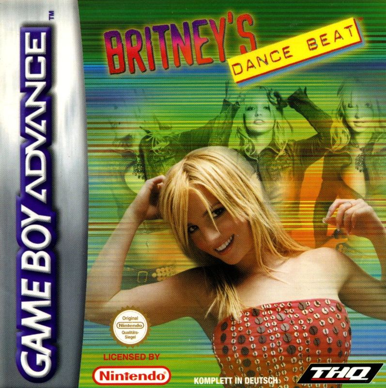 Britney's Dance Beat box art for GameBoy Advance